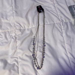 women’s necklace with earrings